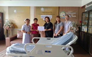ส่งมอบ เตียงสำหรับขนย้ายผู้ป่วย