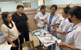 ส่งมอบ ชุดปรับอัตราการไหลของออกซิเจน